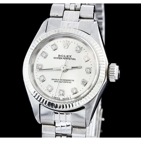 stainless steel 1304 rolex watch womens|rolex ladies watches.